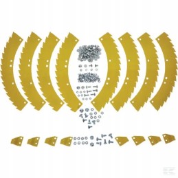 Set of knives for the premium 330 attachment