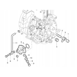 Hatz 1d41 1d81 fuel pump o ring 50331800