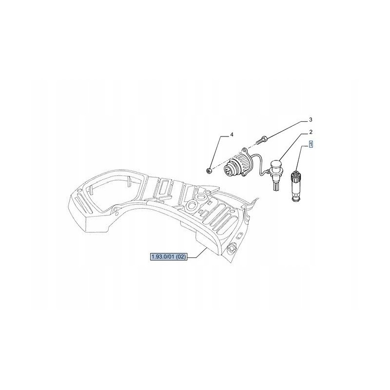 New Holland Case 87304492 connector
