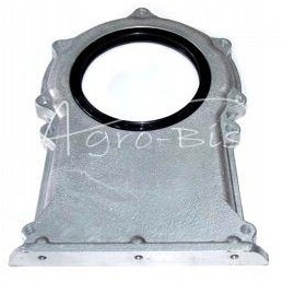 C 360 engine rear cover with Polish sealant