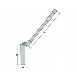 Hitch pin with straight handle 150-250mm diameter 31