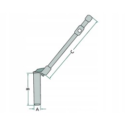 Hitch pin with straight handle 150-250mm diameter 31