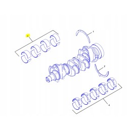 Crankshaft sleeve cat 424d 332383