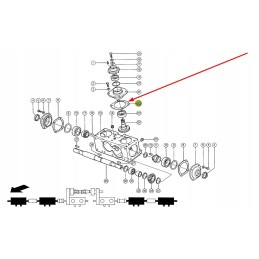 613754 0 gear seal 0 5 mm