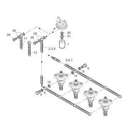 Hatz L series fuel filter 50251500