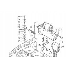 Hatz 2g30 2g40 oil pressure sensor 50293810