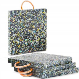 Square stabilizing foundation for crane feet 40 x 40 cm up to 12