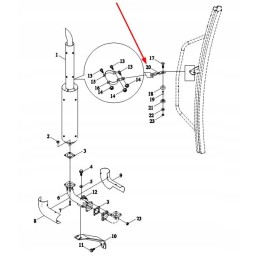 Th02220010016 exhaust pipe mounting