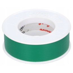Green insulating tape 15mm 10mb strong adhesive