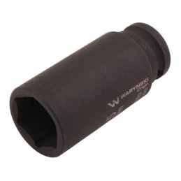 Long hexagonal impact socket 1 2 27 mm