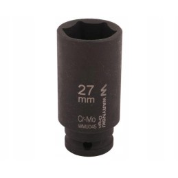Long hexagonal impact socket 1 2 27 mm