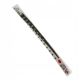 Sticker with the inscription hydraulics zetor 7520 10540