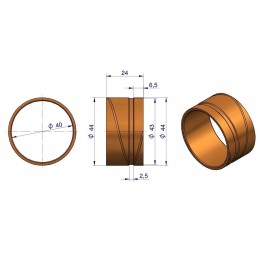 Intermediate wheel bush c 330