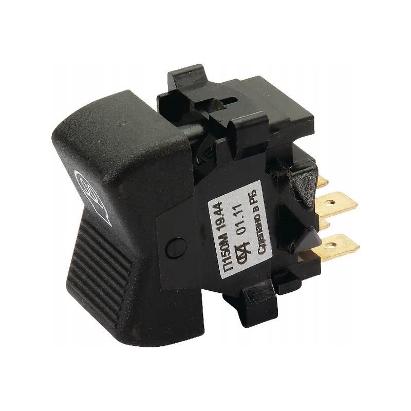 Start switch with flame heater pa