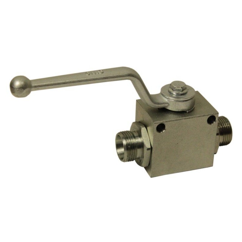 Hydraulic ball valve 2 2 m22x1 5 15l 500bar