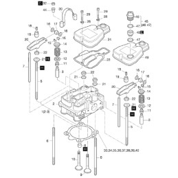 Hatz 1b20 1b30 1b40 oil filler gasket 05278401