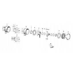 Clutch spring f5 2 48 mm