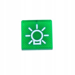 Low beam headlight switch insert