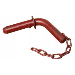 Tipping safety pin for trailer d47 d50
