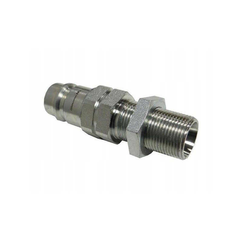 Hydraulic quick connector, long plug, m22x1 5