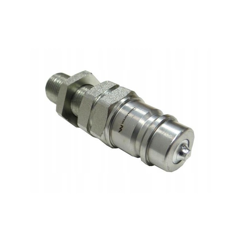 Hydraulic quick connector, long plug m18x1 5