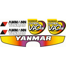 Sticker stickers ammann yanmar vio40 vio45 vio30