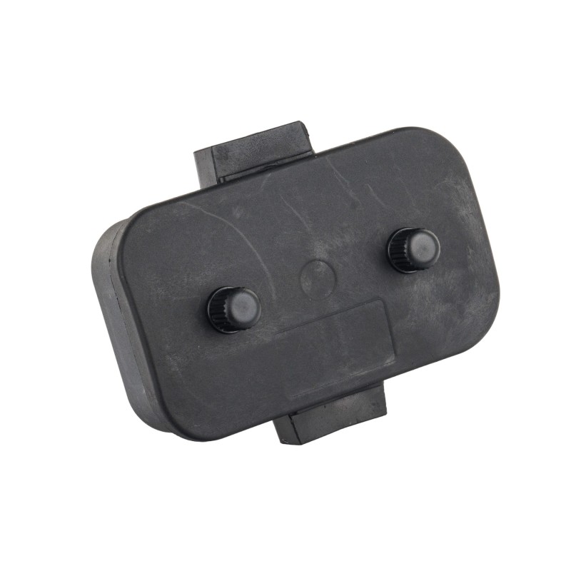 Universal black electrical box with 10 connectors