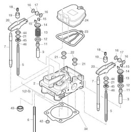 Hatz 1b40 head gasket 0 6 05159103