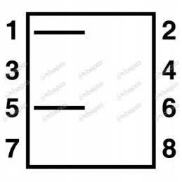 Switch switch 42x22mm 2 positions 2 pin