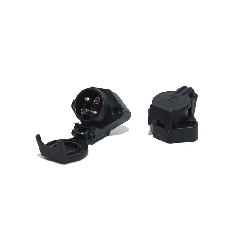 4-pin trailer socket for machines