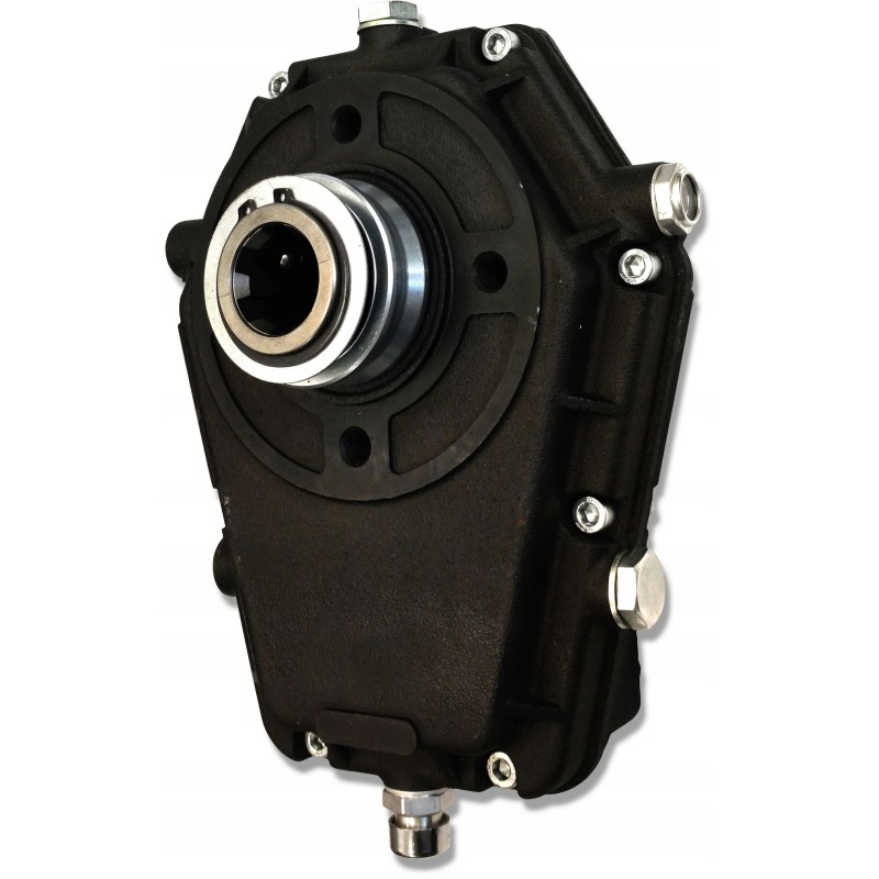 Powerful multiplier of 2-way gear pumps