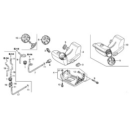Honda gx25 gx31 gx35 filler cap 17620 zm3 817
