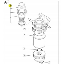 JCB DieselMax fuel pump repair kit