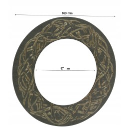 Clutch friction disc 160mm 52 6