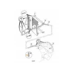 Oil temperature sensor jcb 3cx 4cx 701 71300