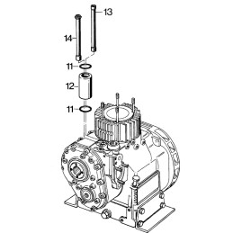 Hatz e75 e79 o ring pusher covers 40023200