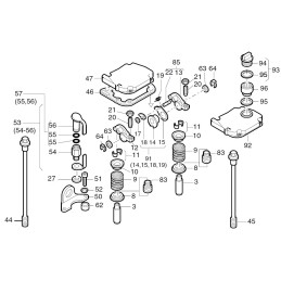 Hatz 1d41 1d50 1d81 clearance adjustment screw 03783000