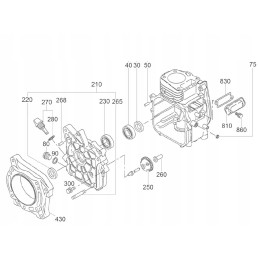 Wacker wm90 wm100 oil drain gasket 0029327