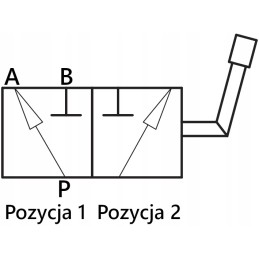 Hydraulic manual ball valve, 3-way, 3 8 35l
