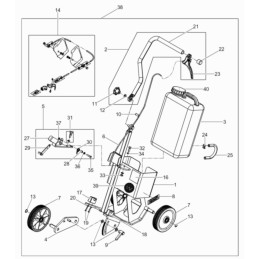 Wacker BTS cutters throttle cable 0125777