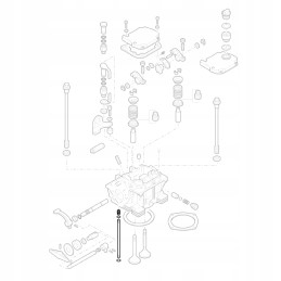 Hatz 01269601 lubrication tube 1d30 1d31 1d41 1d42