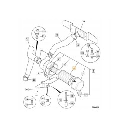 Air filters set perkins jcb 3cx 4cx 32 915802