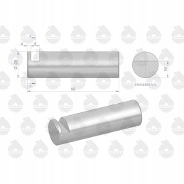 Fork pin C 385 original Ursus