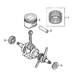 Honda gx22 gx31 shaft oil seal 91213 zm3 003