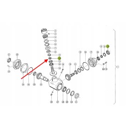 826278 0 brake system spacer