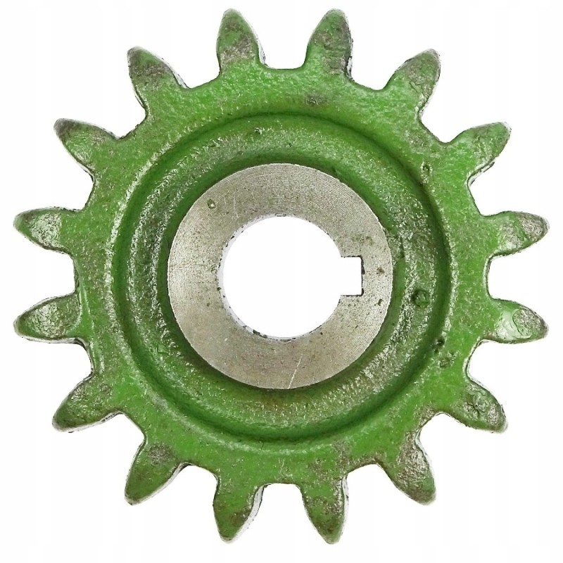 Seeder wheel from 16 with a wedge