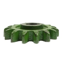 Seeder wheel from 16 with a wedge