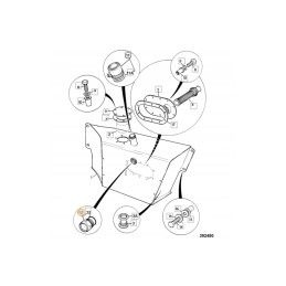 Sight glass, oil indicator, hydro jcb 3cx 4cx others