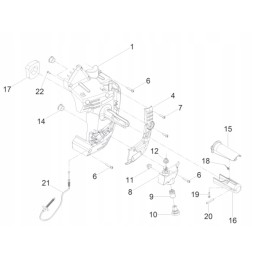 Wacker hammers bh pump cover 0213536