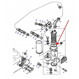1447336m1 oil filter o-ring